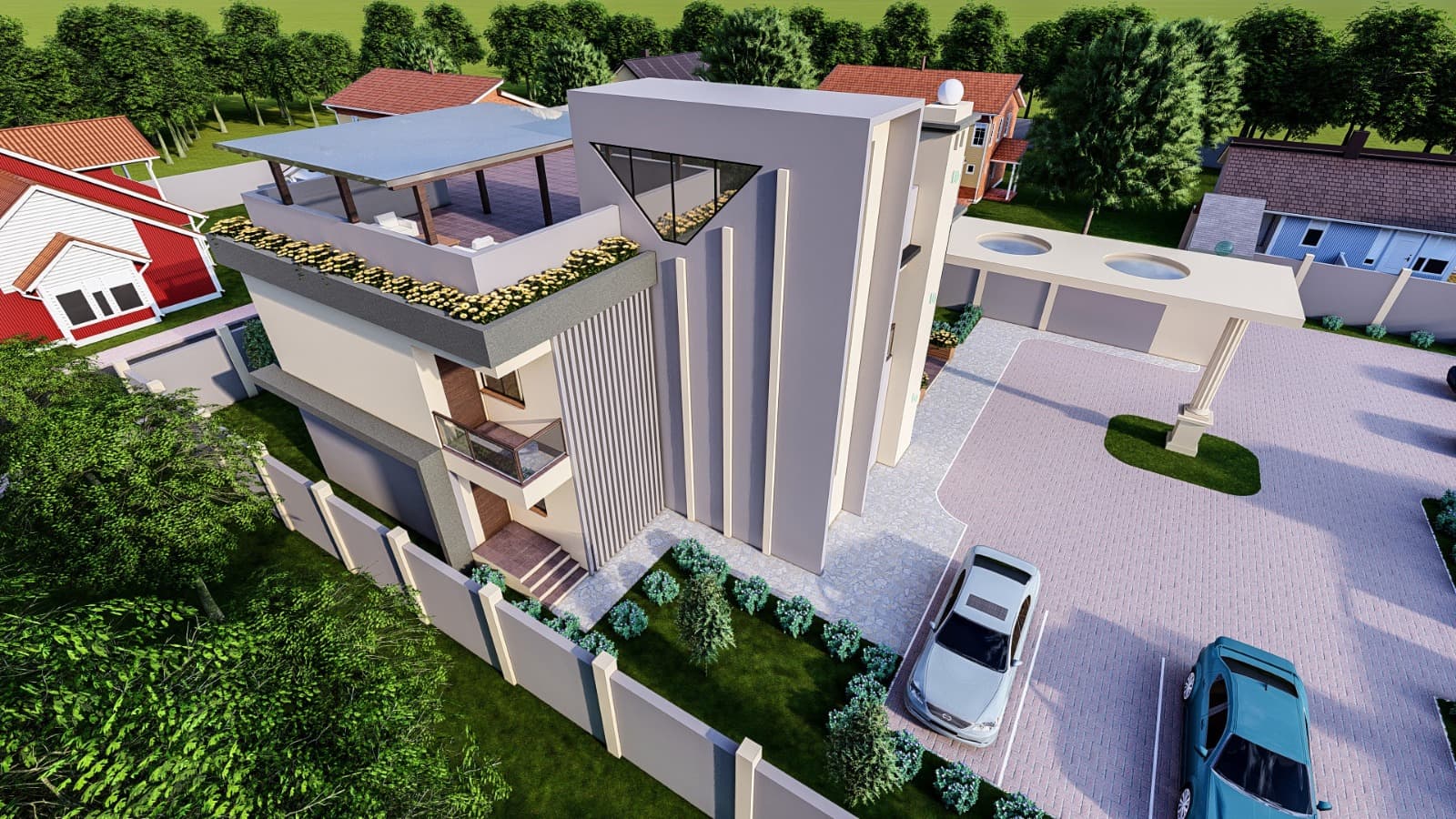 Building facade